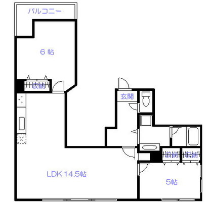 東京都文京区音羽２丁目 賃貸マンション 2LDK