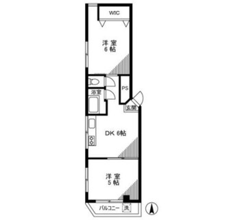 東京都新宿区早稲田鶴巻町 賃貸マンション 2DK