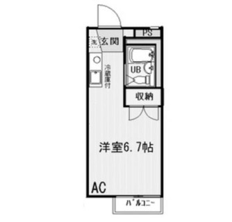 東京都新宿区戸山１丁目 賃貸アパート 1R