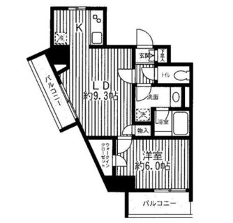 東京都新宿区弁天町 賃貸マンション 1LDK