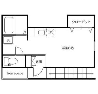 東京都新宿区原町３丁目 賃貸アパート 1R