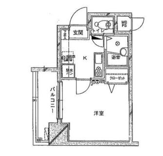 東京都新宿区弁天町 賃貸マンション 1K